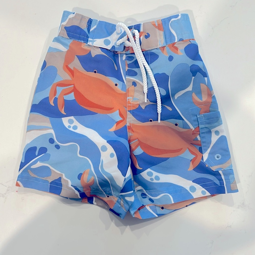 Janie and Jack Boys Swim Trunks Size 0-3 Months